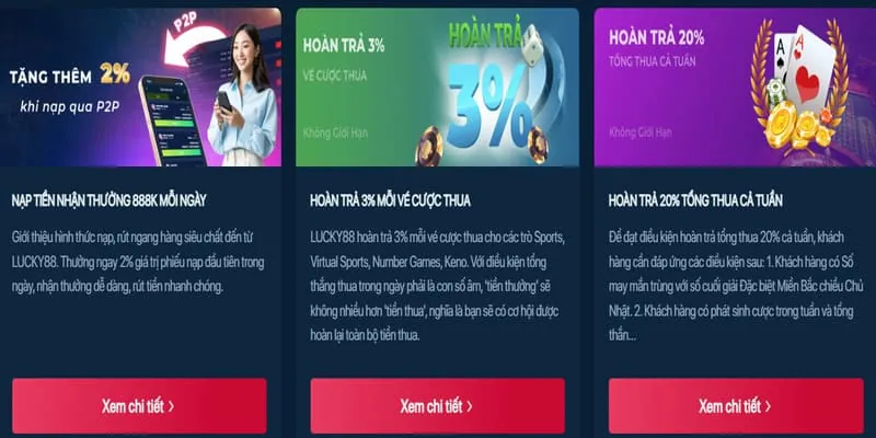 Ưu đãi nạp tiền hàng ngày Fun88